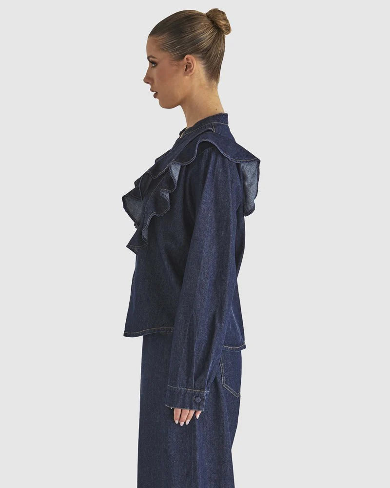 Fate & Becker Soaring Shirt - Indigo Wash