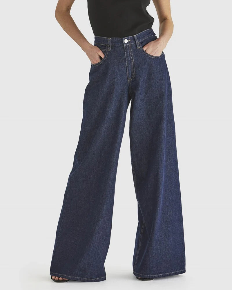 Fate & Becker Soaring Jean  - Indigo Wash