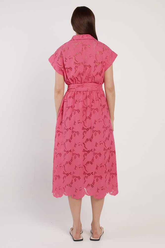 Fate & Becker Worth It Dress - Hot Pink