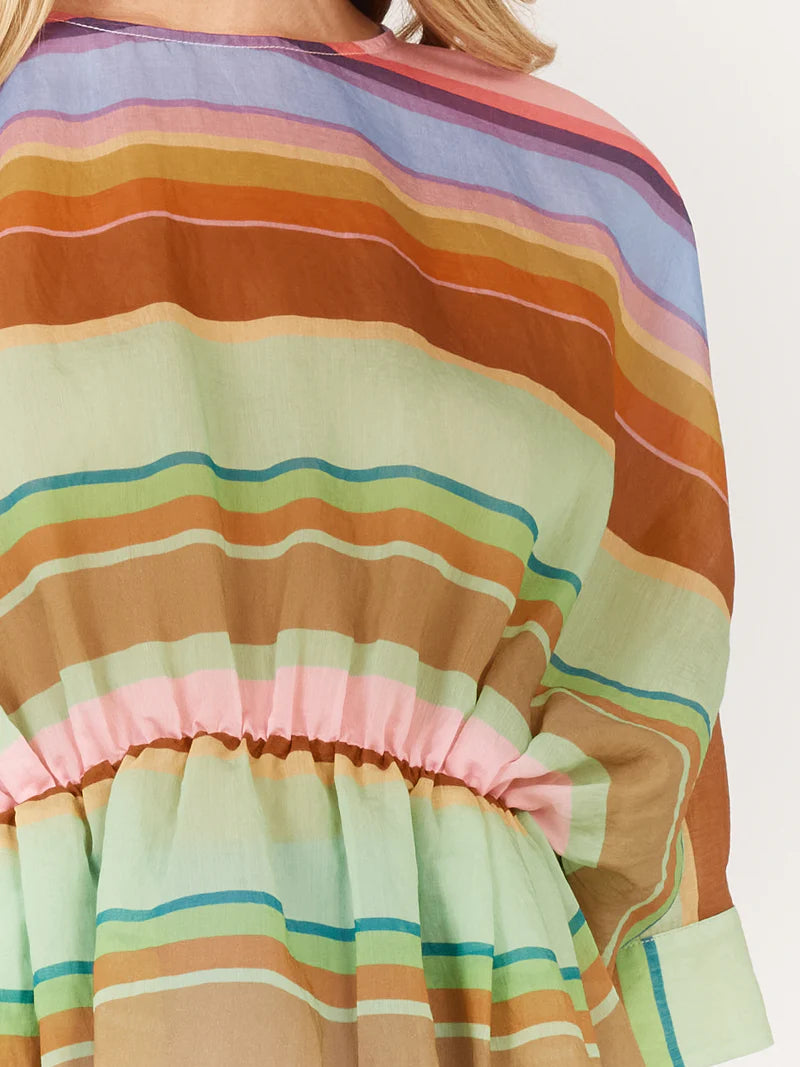 Fate & Becker Siesta Top - Multi Stripe