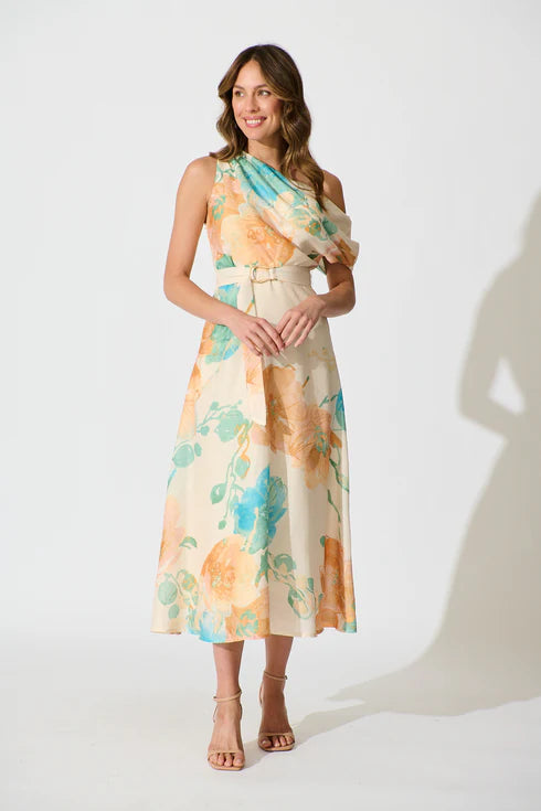 Watercolour Floral Dress