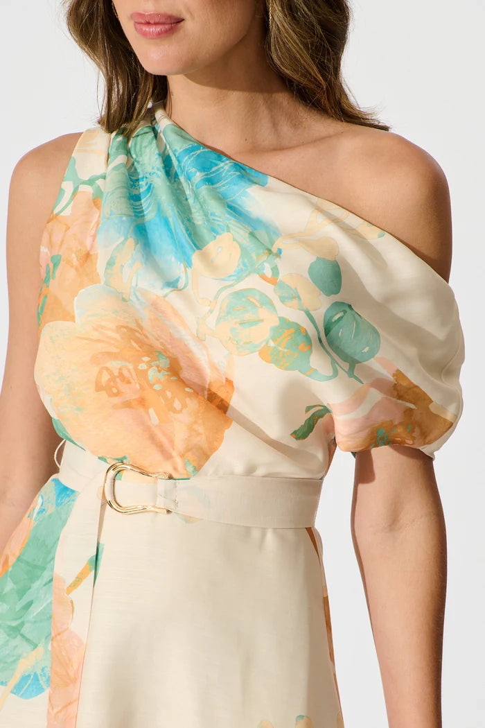 Watercolour Floral Dress