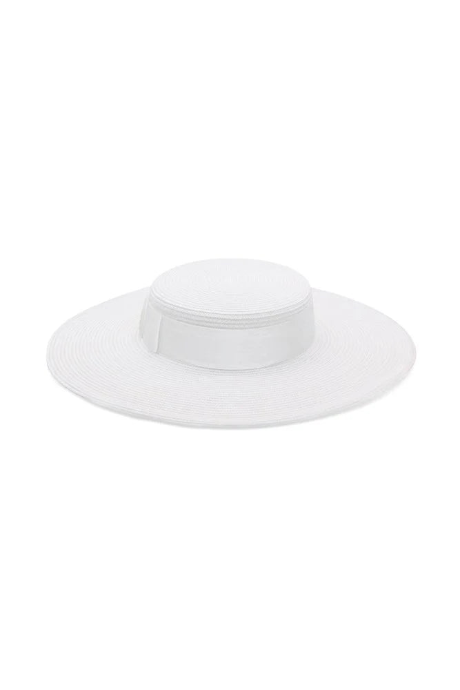 Macy Racewear Boater in White