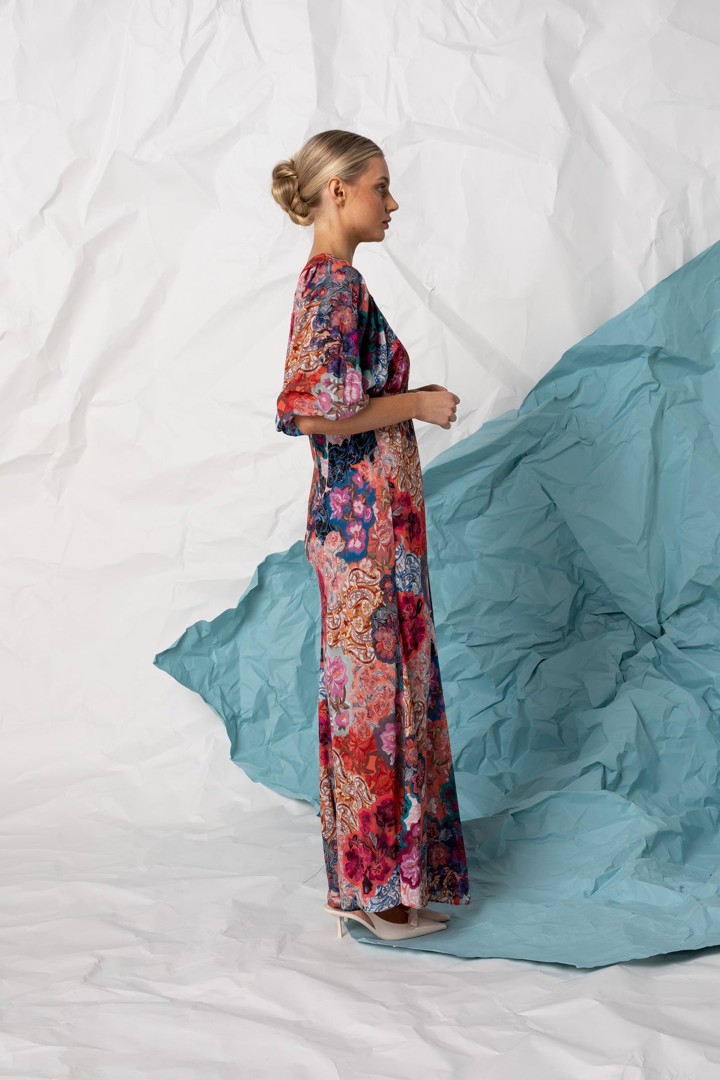 Kachel Claire Dress - Nile