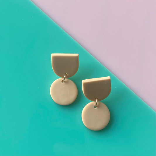 Pink Gin Ashley Earring - Nude