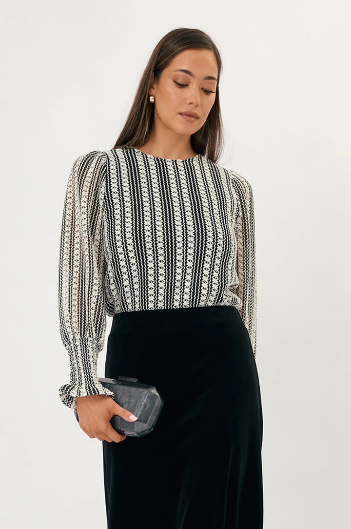 Juliana Bevelled Edge Resin Structured Clutch - Grey