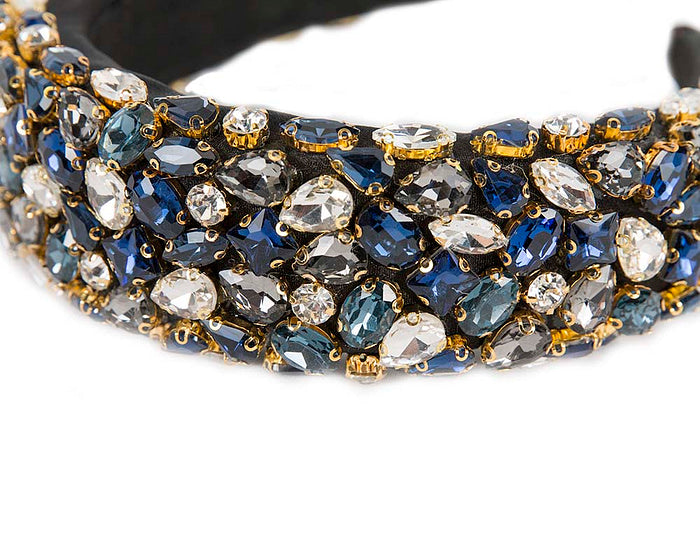 Max Alexander Blue Gem Headband