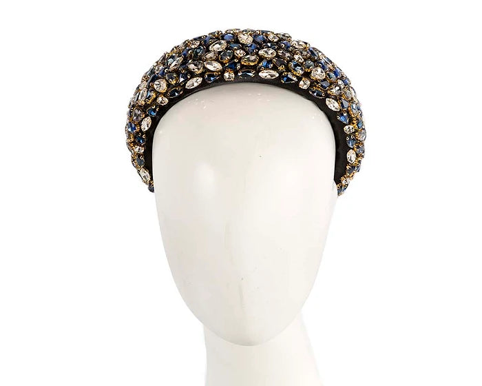 Max Alexander Blue Gem Headband