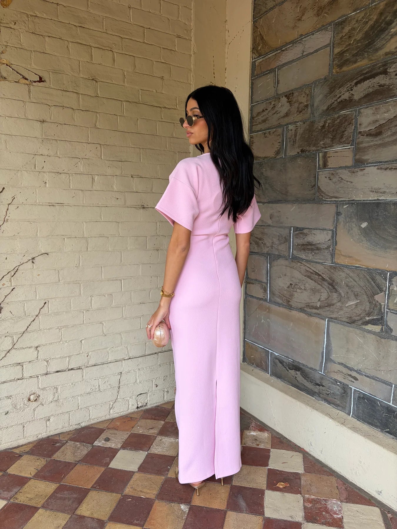Saba Midi Dress - Lilac