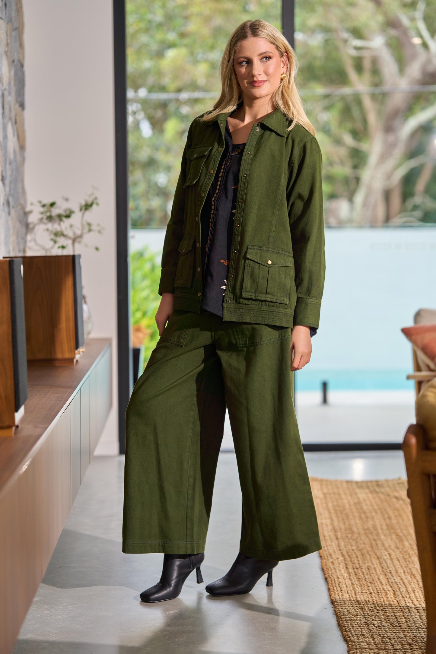 Collectivo Aly Pant - Green