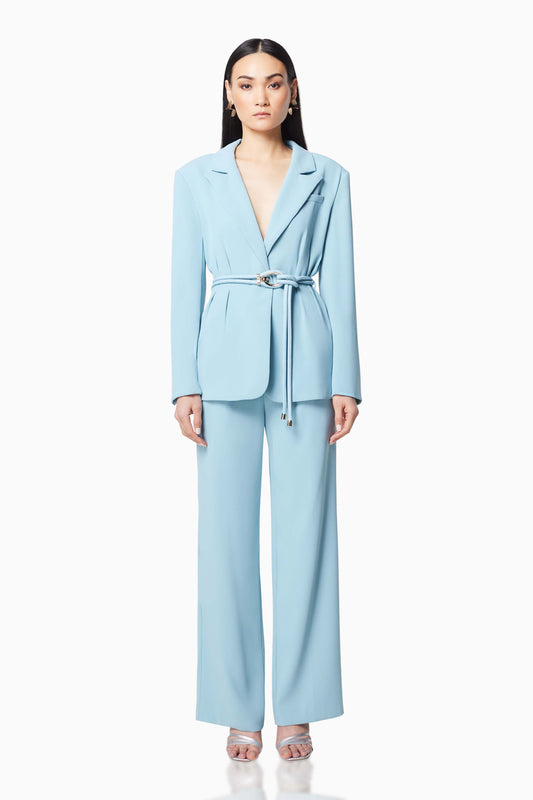 Elliatt Visvy Blazer Pant Set - Sky Blue