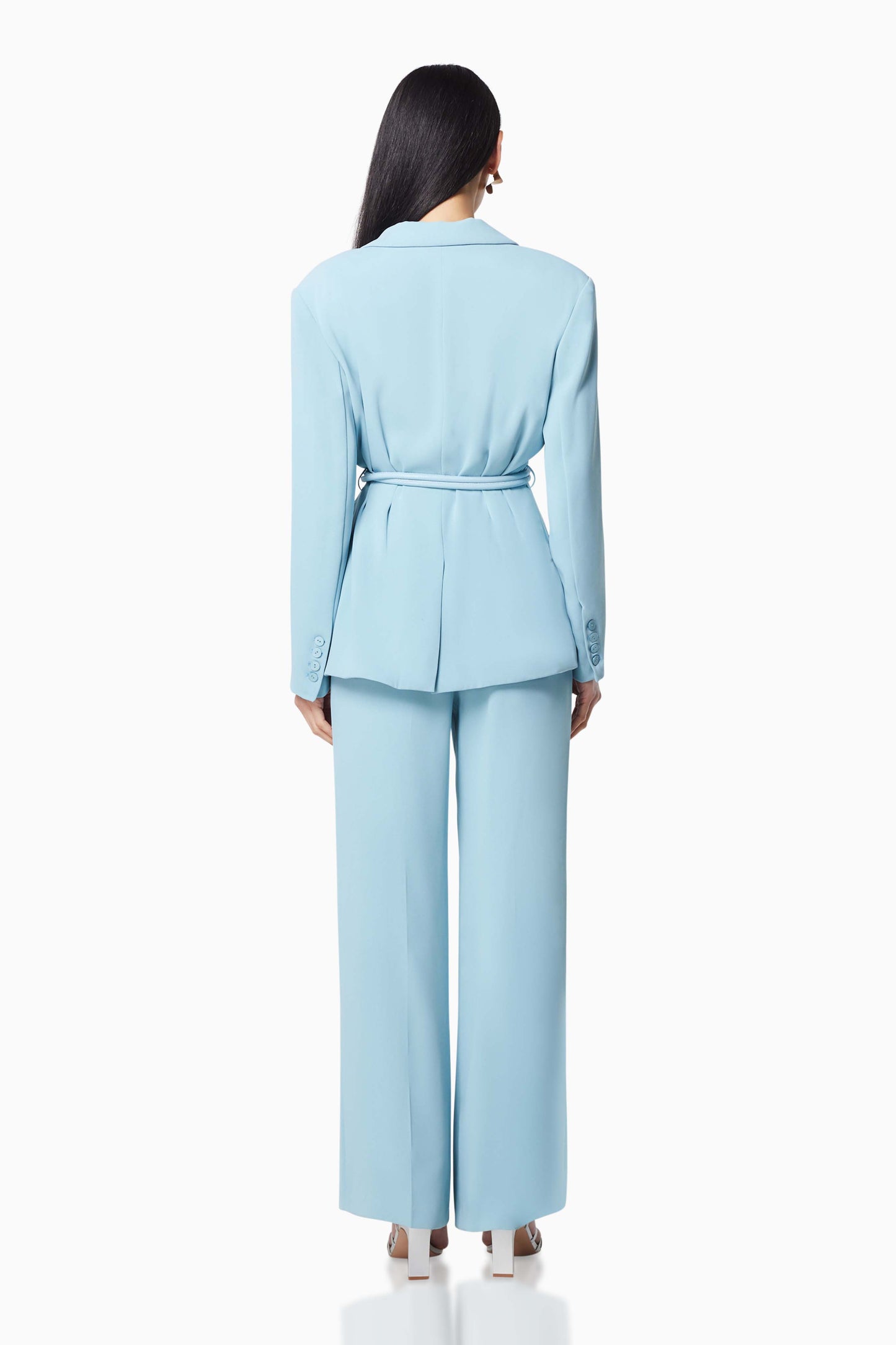 Elliatt Visvy Blazer Pant Set - Sky Blue