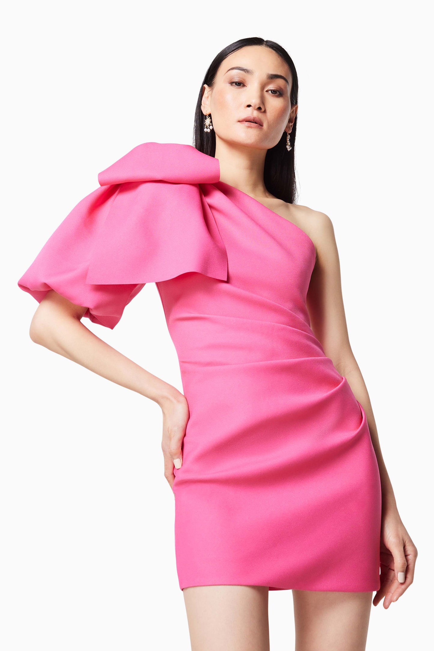 Elliatt Marseilles Dress - Fuchsia Pink