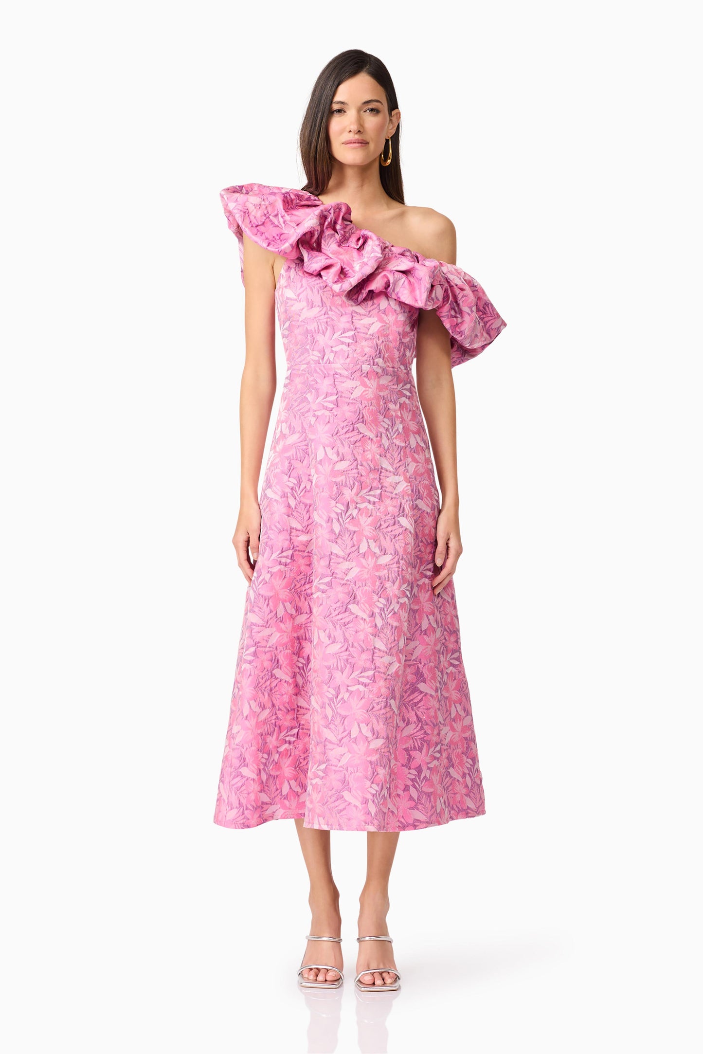 Elliatt Nadeen Midi Dress -Purple/Pink