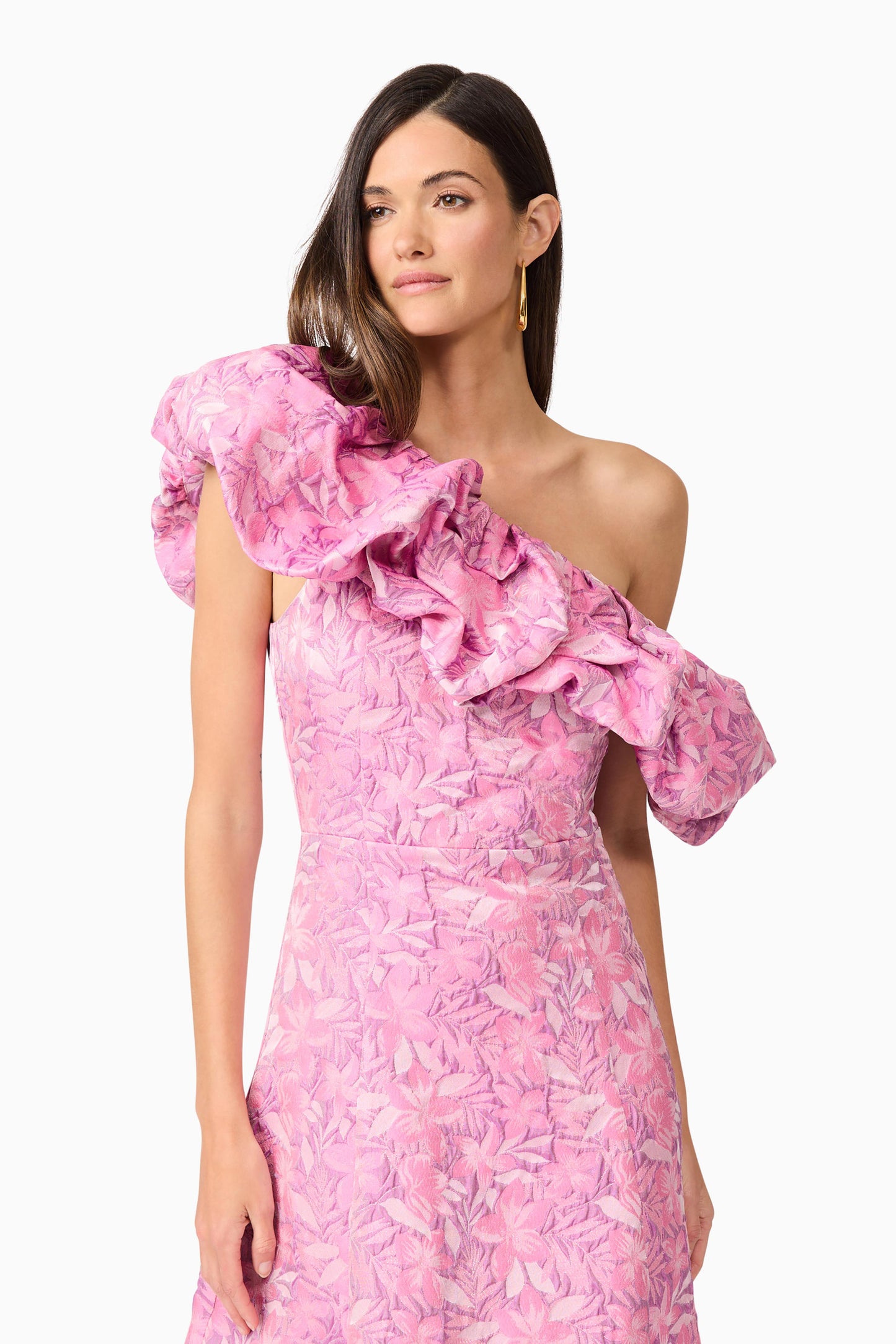 Elliatt Nadeen Midi Dress -Purple/Pink