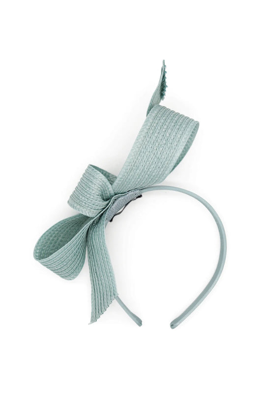 Morgan & Taylor Connie Fascinator in Aqua