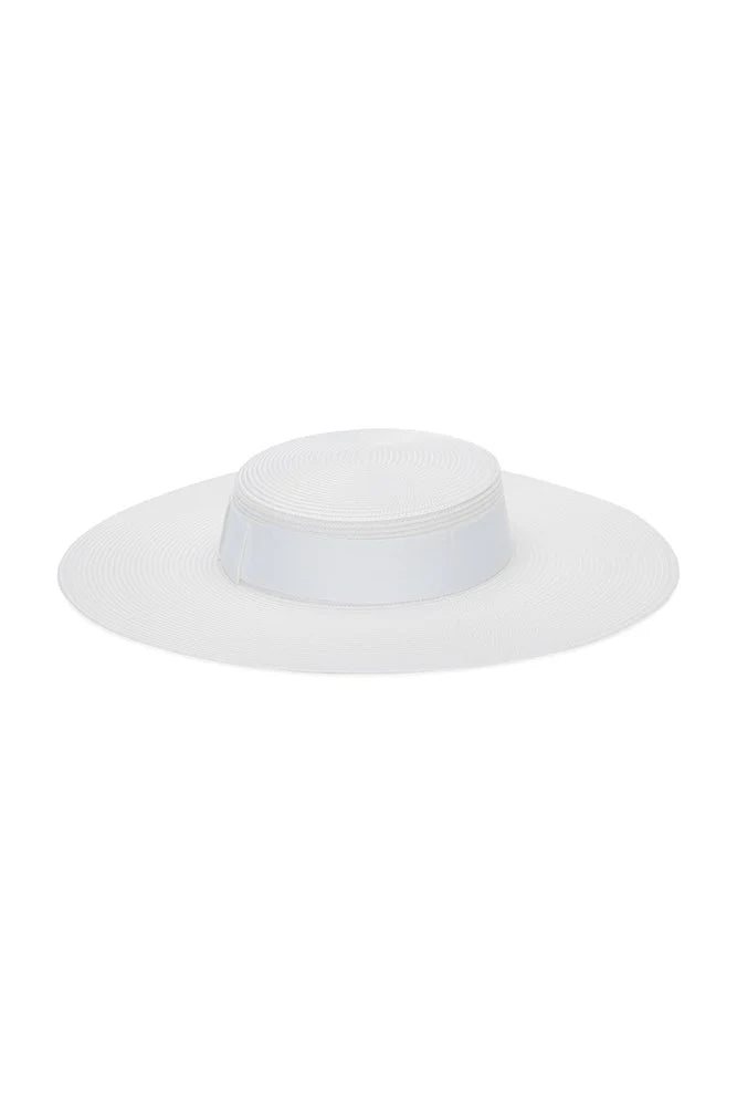 Macy Racewear Boater in White