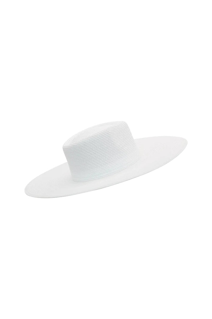 Morgan & Taylor Aria Fedora in White