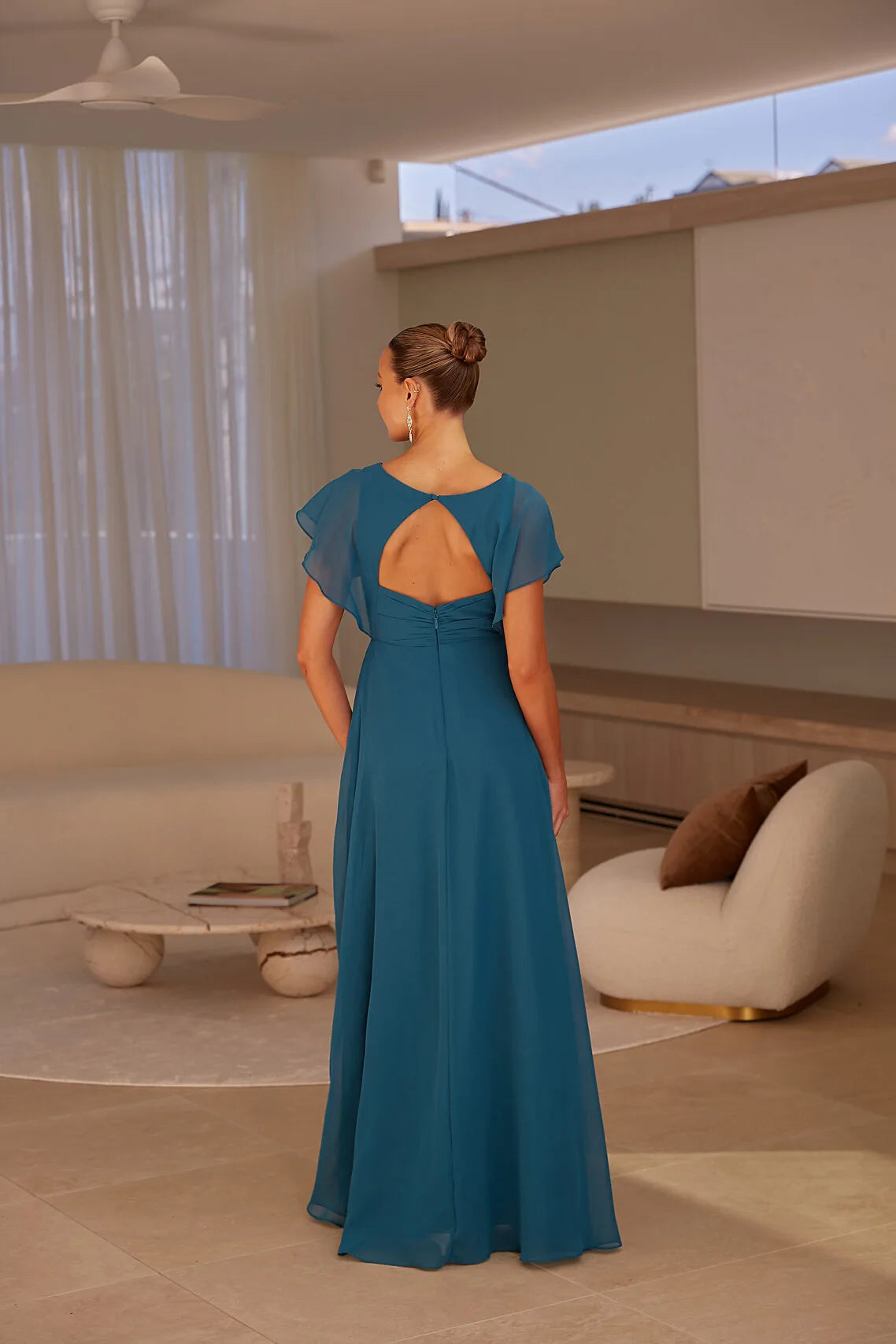 Tania Olsen Designs TO2498 Hudson Dress - Peacock
