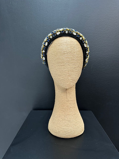 Max Alexander Blue Gem Headband