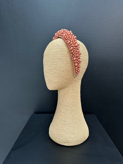 Bronze Pearl Headband