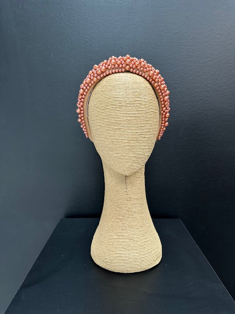 Bronze Pearl Headband