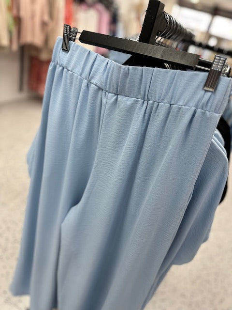 Philosophy Australia Franco Wide Leg Pants - Sky Blue