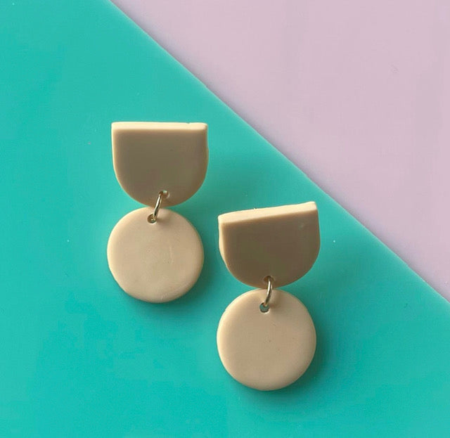 Pink Gin Ashley Earring - Nude