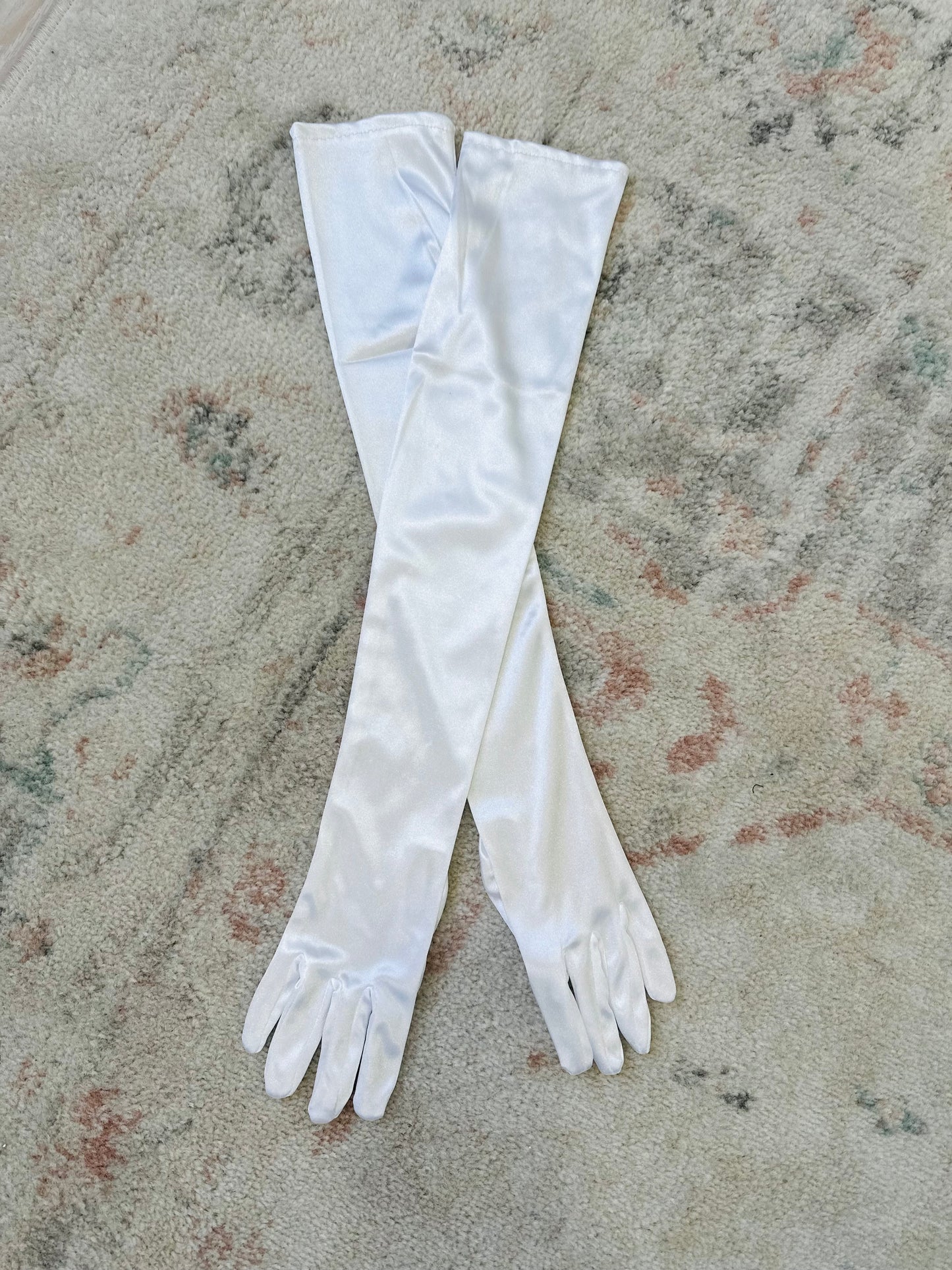 Debutante Gloves - Pure White