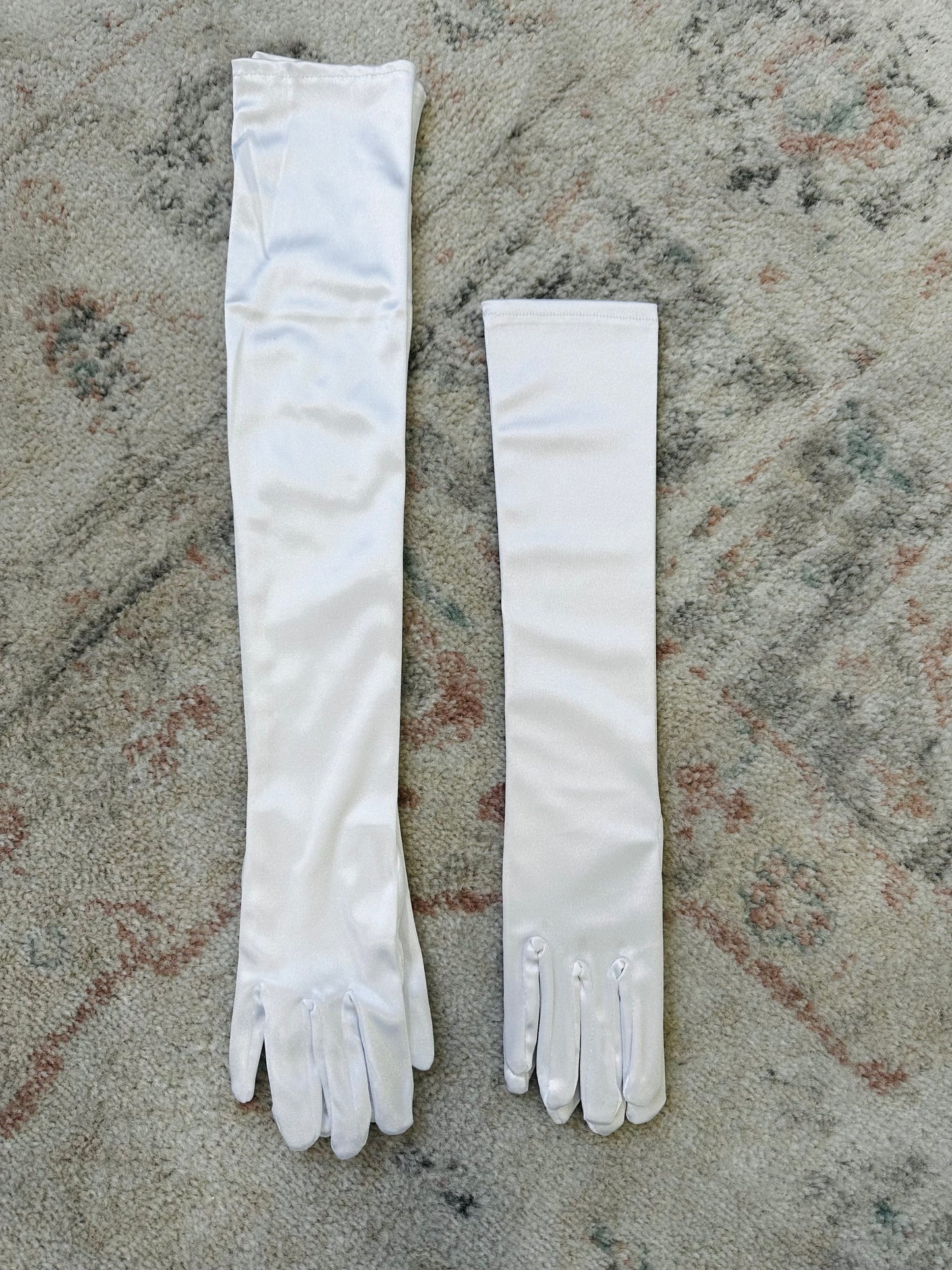 Debutante Gloves - Pure White