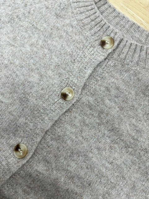 Lennox Long Sleeve Cardi - Warm Beige