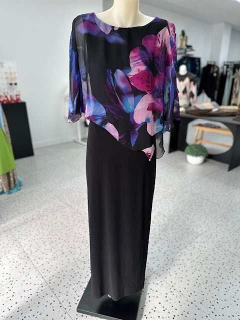 Lilas Printed Chiffon Top