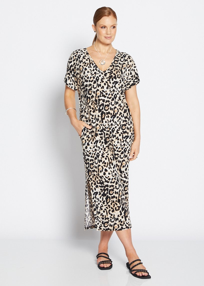 Philosophy Vacay Dress - Leopard