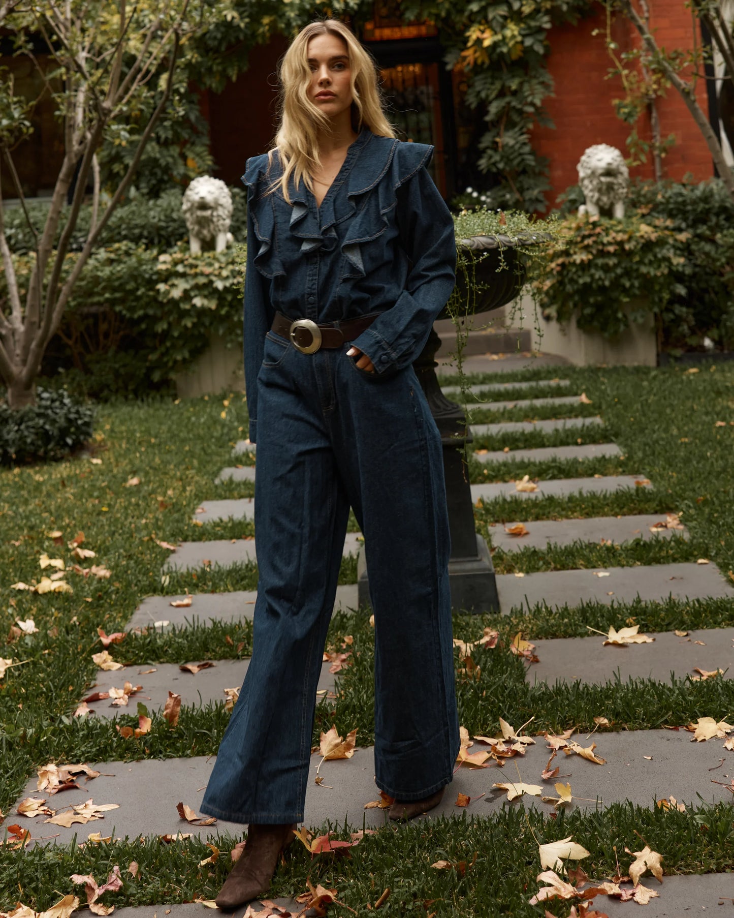 Fate & Becker Soaring Jean - Indigo Wash