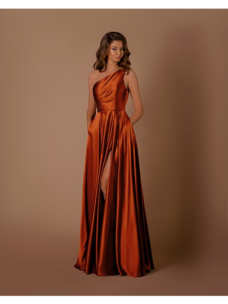 Nicoletta Kalita Dress NBM1020 - Rust