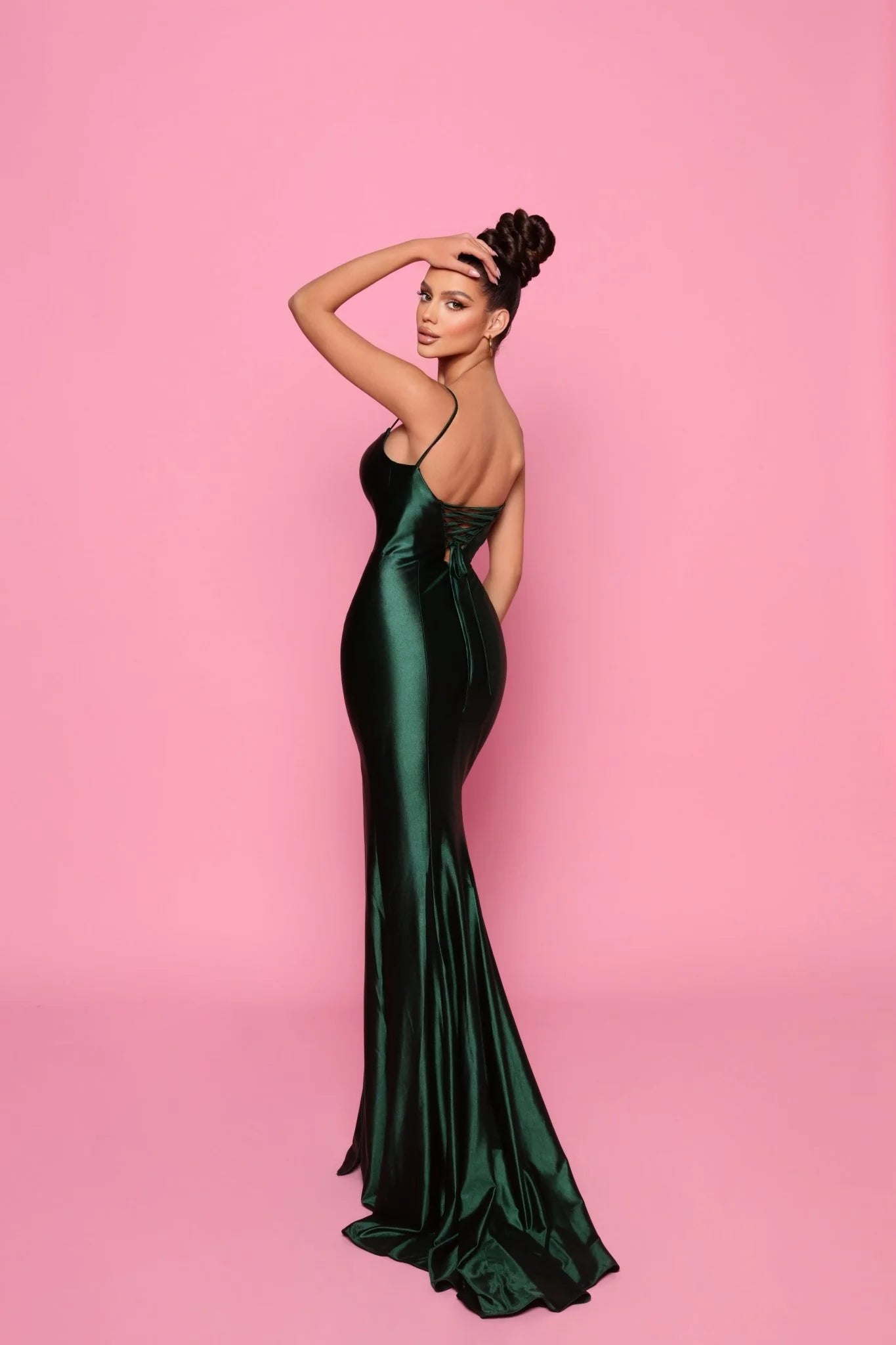 Zoya Dress - Emerald Green