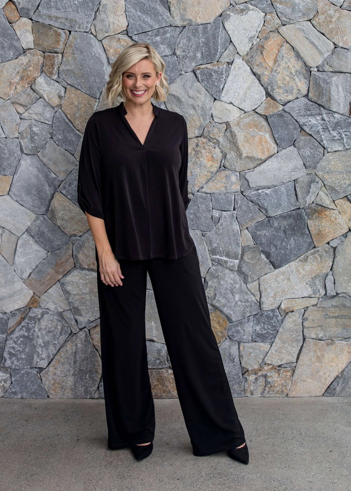 Philosophy Australia Paltrow Ultra Wide Pants - Black