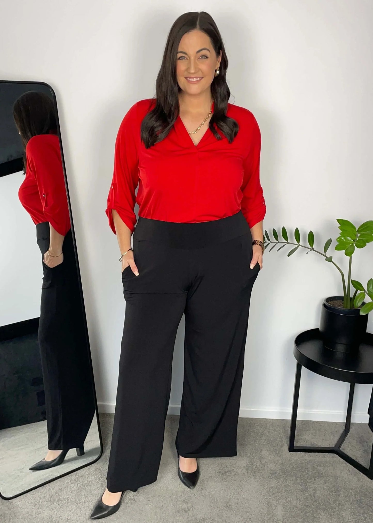 Philosophy Australia Paltrow Ultra Wide Pants - Black