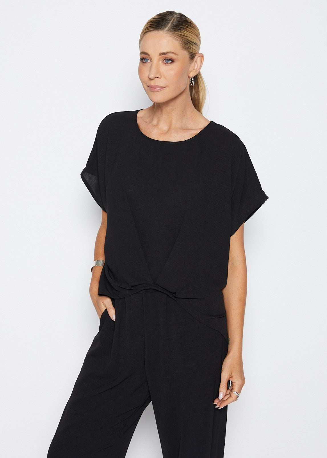 Philosophy Origami Top - Black