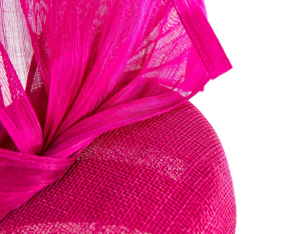 Bespoke Magenta Racing Fascinator