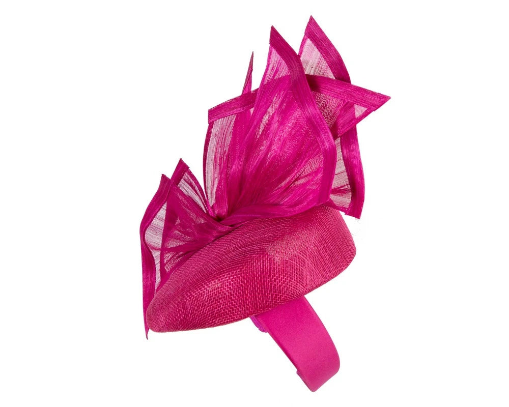 Bespoke Magenta Racing Fascinator