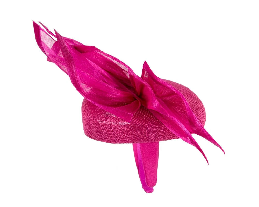 Bespoke Magenta Racing Fascinator