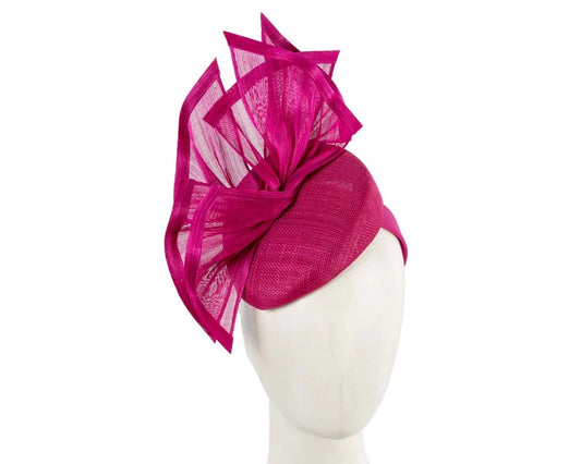 Bespoke Magenta Racing Fascinator