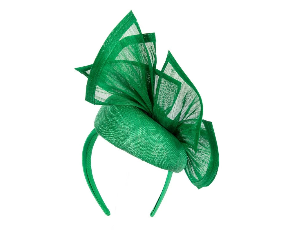 Bespoke Green Racing Fascinator