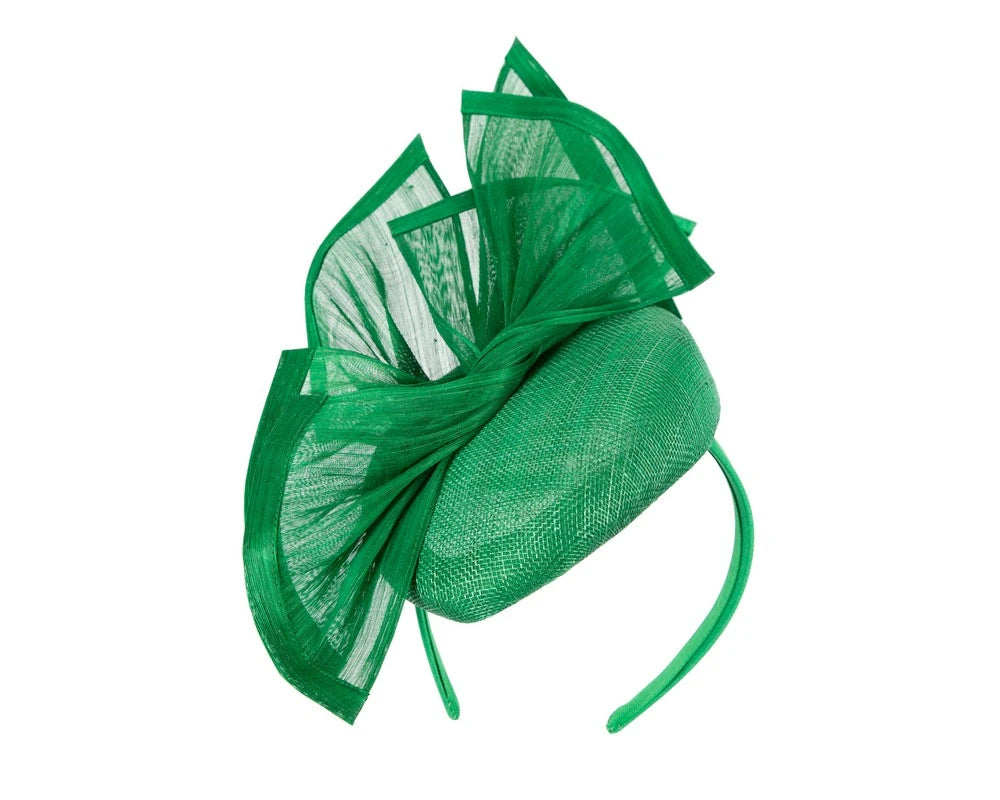 Bespoke Green Racing Fascinator