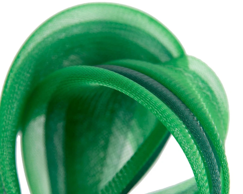 Green Crinoline Bow Fascinator