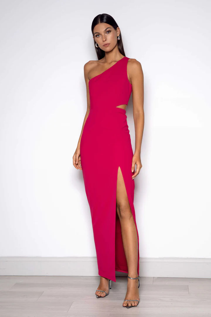 Elle Zeitoune Valarie Dress - Raspberry Pink