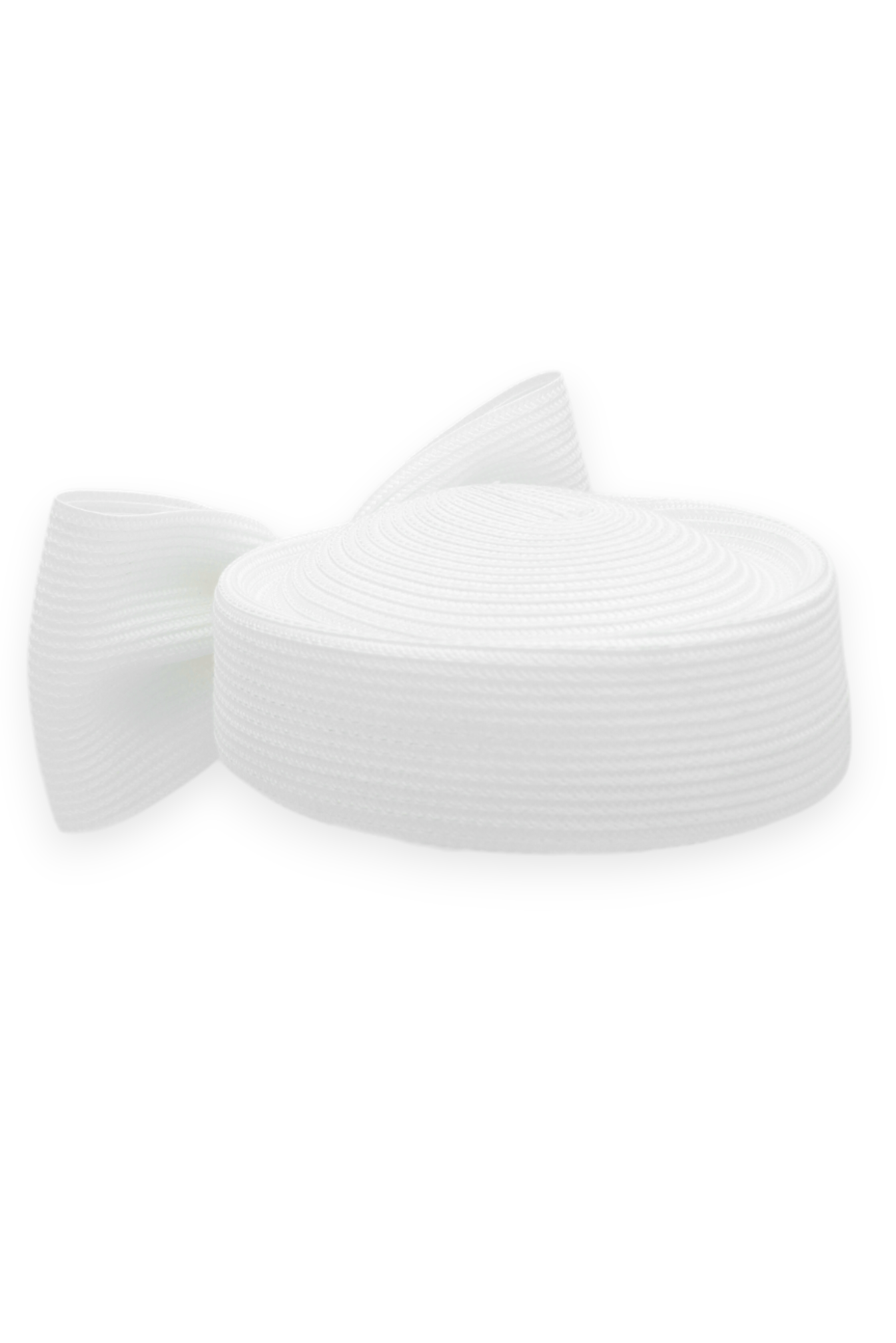 Tara Pill Box Fascinator in White