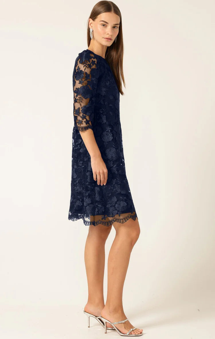 Sacha Drake Layla Shift Dress - Navy
