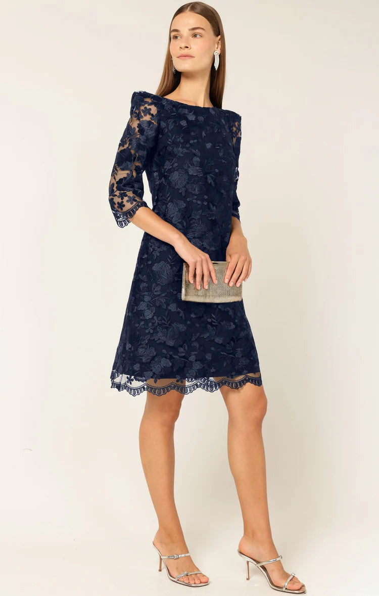 Sacha Drake Layla Shift Dress - Navy